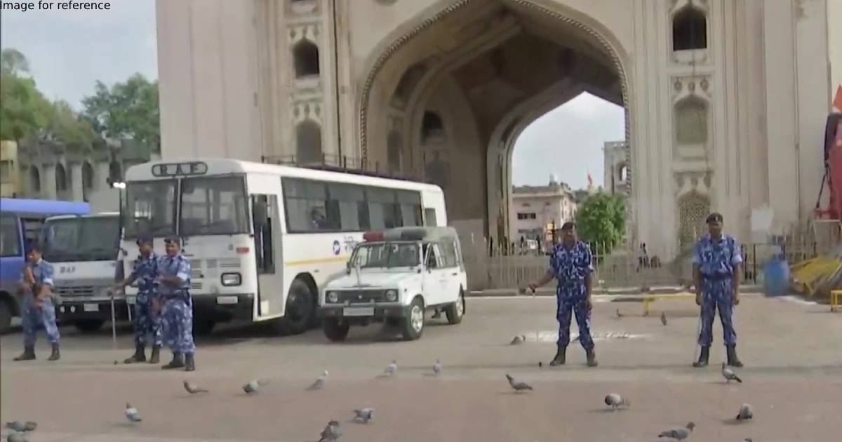 Hyderabad: Security stepped up at Charminar amid protests against T Raja Singh